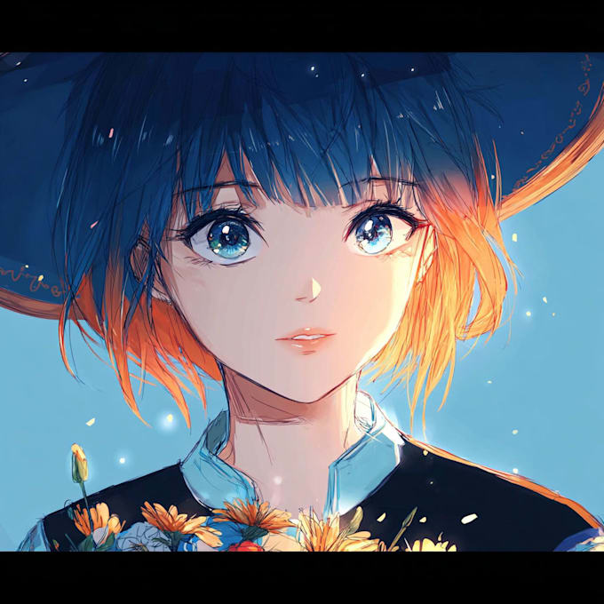 draw anime style art illustration