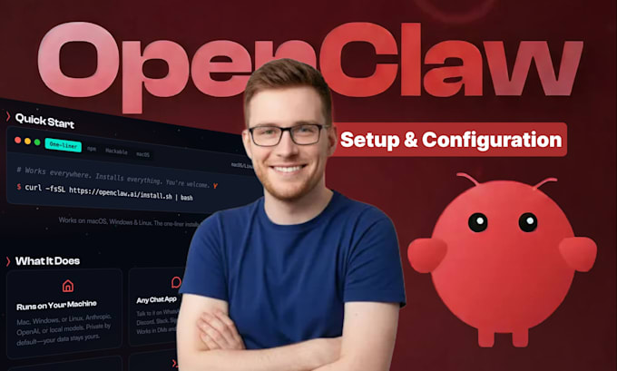 configure openclaw moltbot clawdbot on mac mini vps private server with docker