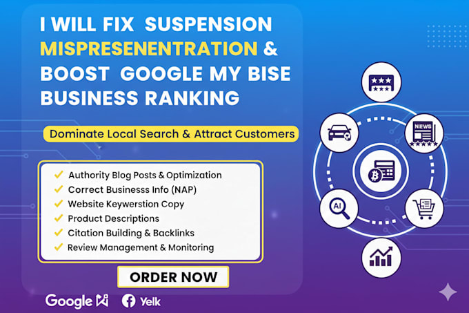 Fixer Ranking Fix gmc suspension misrepresentation gmb google my business ranking by ...