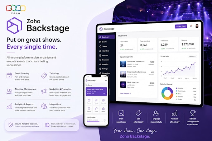 zoho backstage setup and licenses as official zoho partner