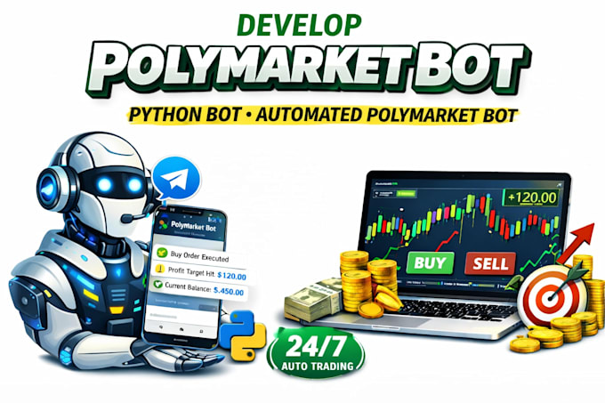 develop automated polymarket bot with python