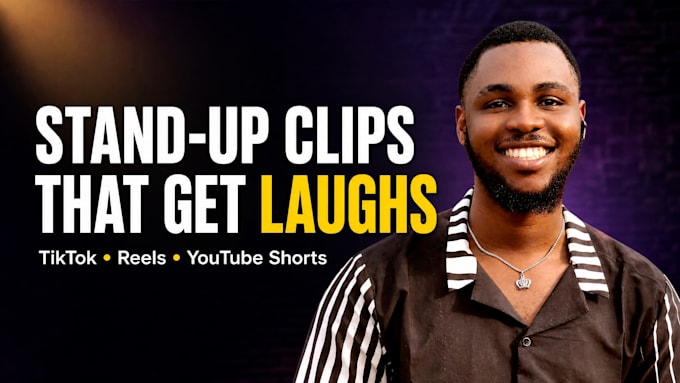 turn standup comedy sets into viral tiktok youtube shorts