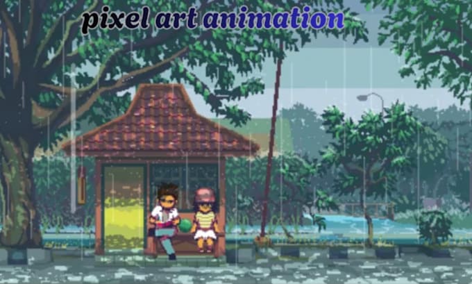 create custom pixel art, cinematic, music videos ,animation, and retro game