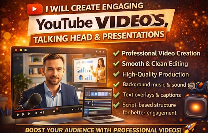edit and create engaging youtube and presentation videos