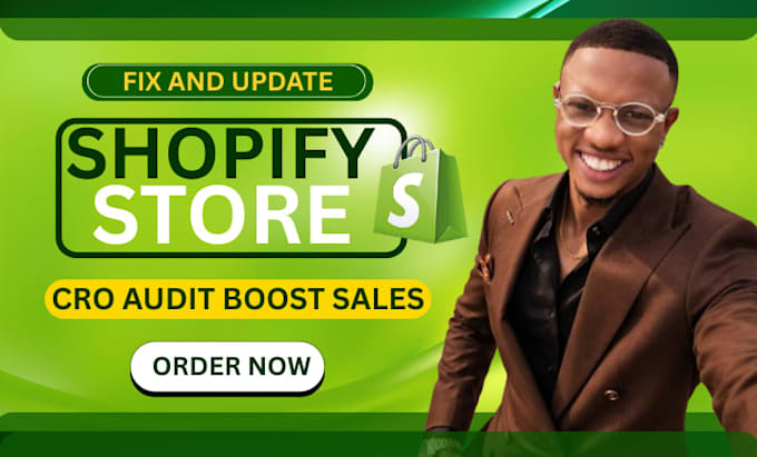 do professional shopify store audit, shopify seo to boost shopify sales