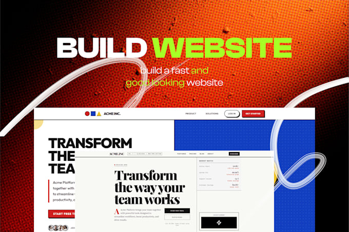 design and develop a professional corporate website
