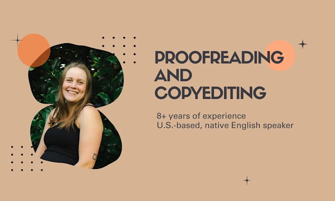edit manuscripts or articles
