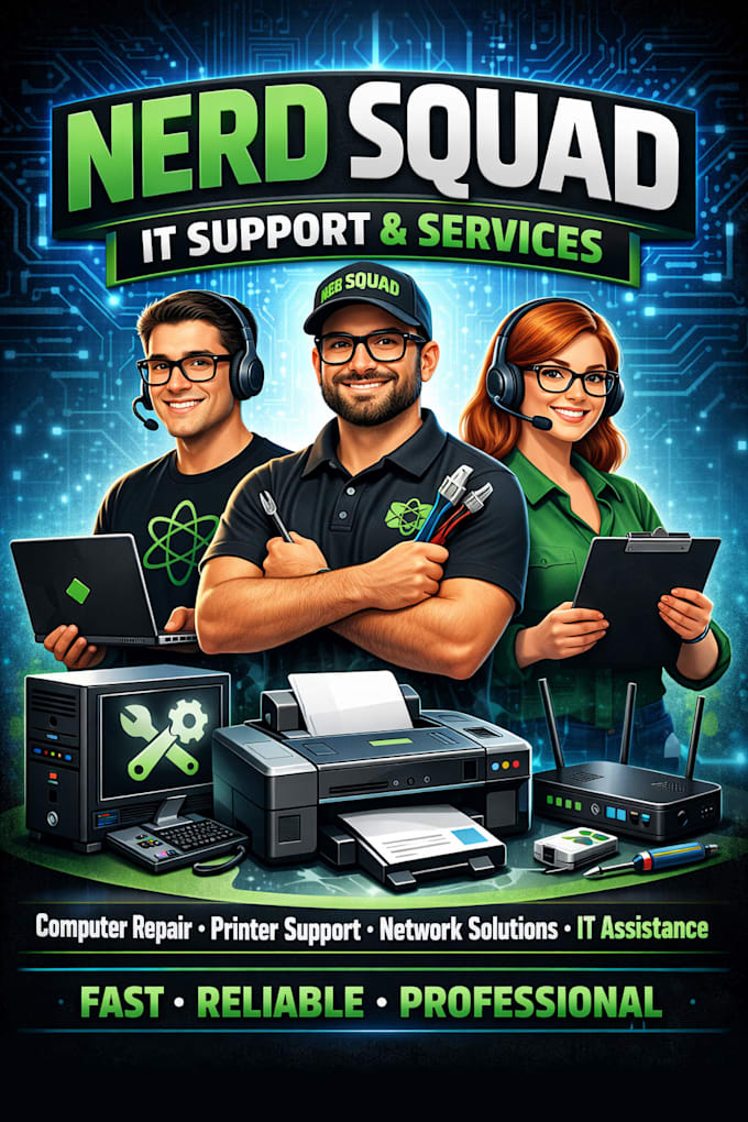 provide remote technical support for laptops and printers