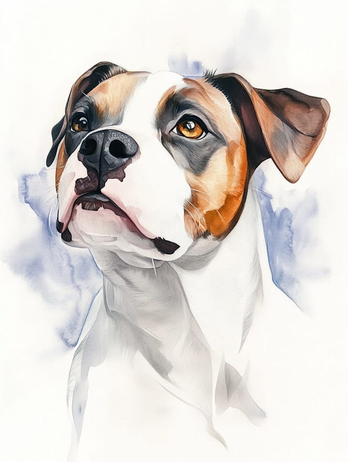 paint a custom pet portrait