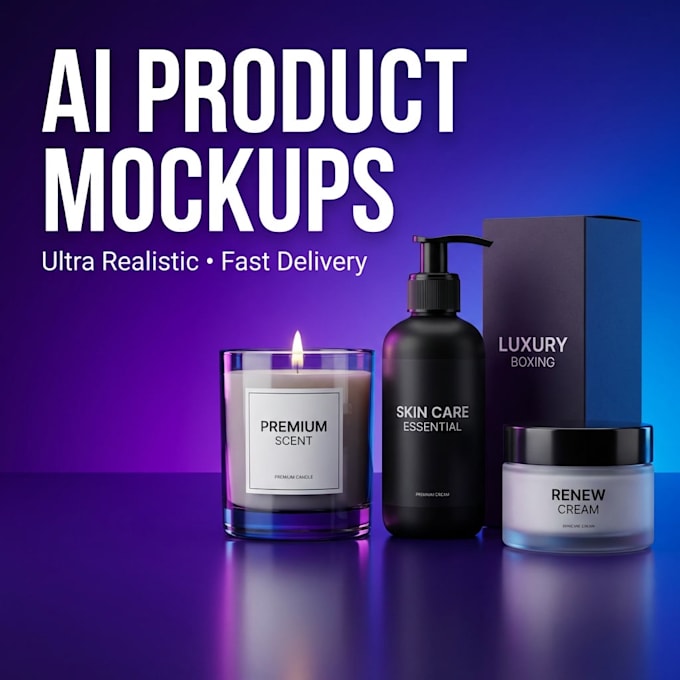 create ai product mockups