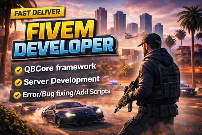 create or modify your fivem server qbcore framework