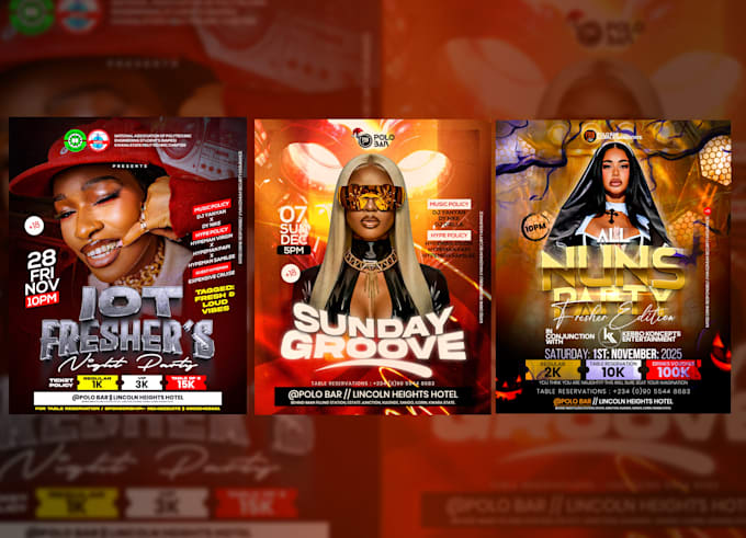 design party flyer, club, dj, music, event flyer poster design