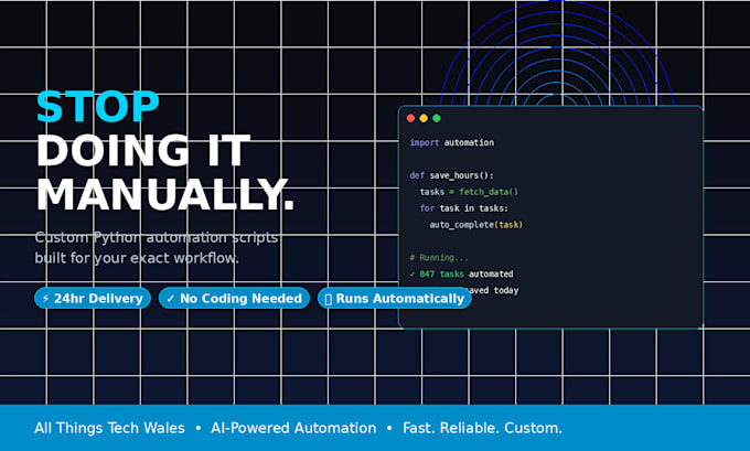create any automation script