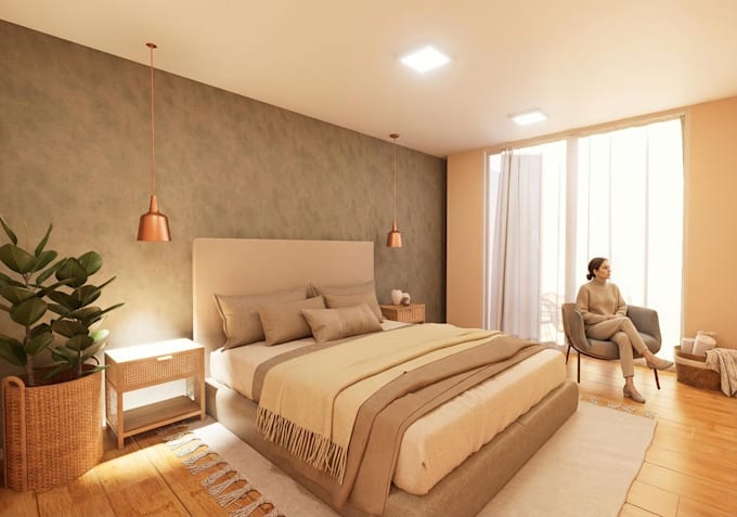 create photorealistic interior and exterior 3d renders