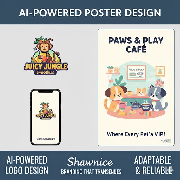 design custom ai graphics and marketing ads