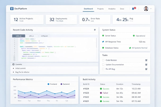 fix and optimize laravel nodejs nextjs applications