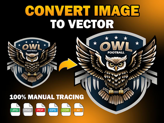 vectorize, redraw, trace, recreate your logo or image