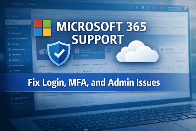 fix microsoft 365 issues, login errors, and admin problems
