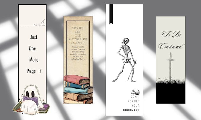 design professional custom bookmark for print