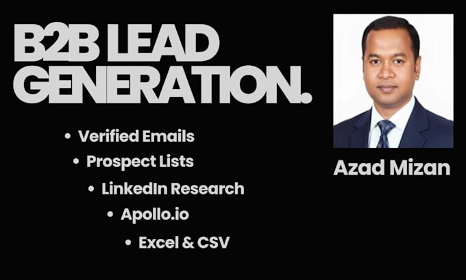 do b2b lead generation linkedin email list building