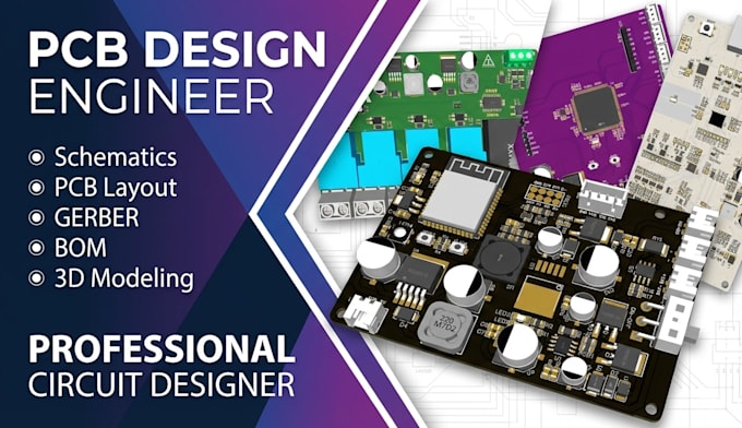 do professional multilayer pcb design and layout for dfm