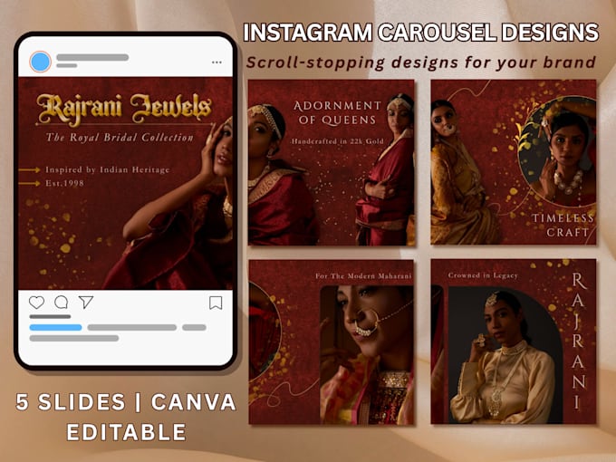 design engaging instagram carousel posts in canva