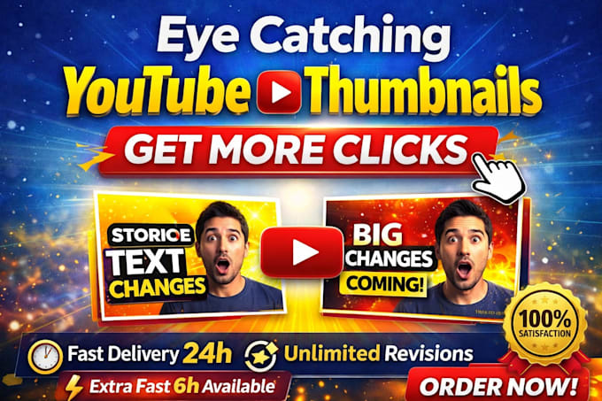 design eye catching youtube thumbnails that get clicks