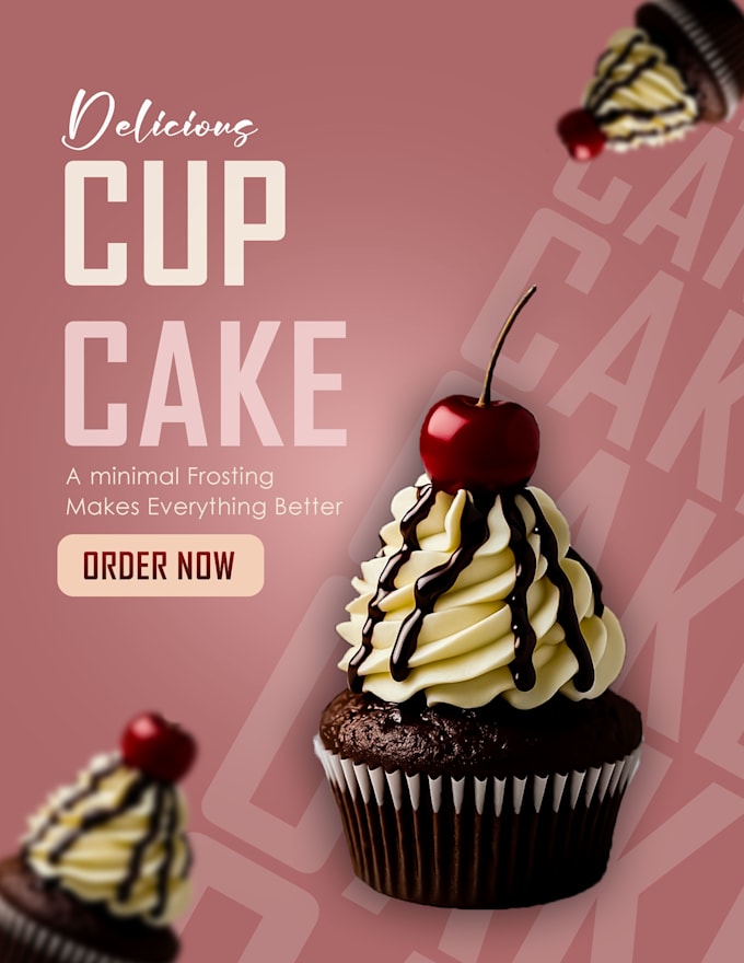 poster for restaurants, food modelling posters