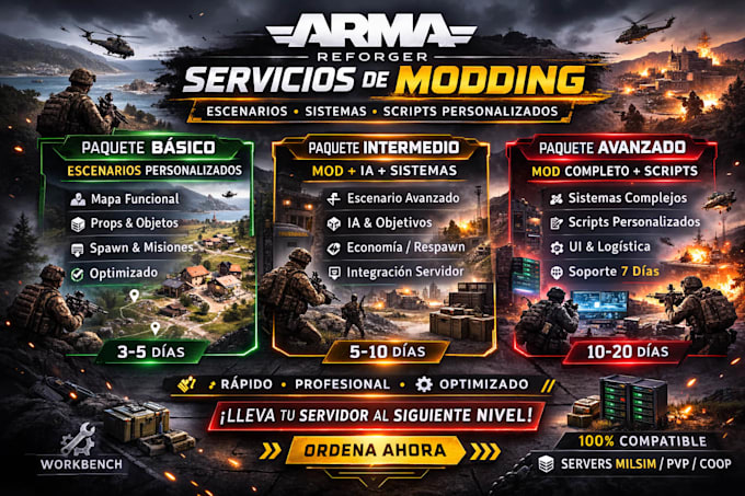 escenario para arma reforger