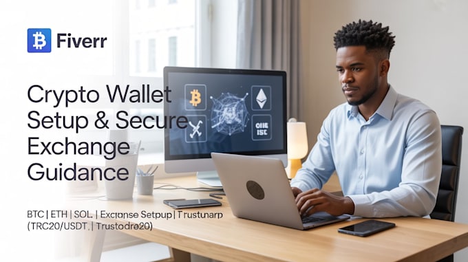 provide secure crypto wallet setup and exchange guidance