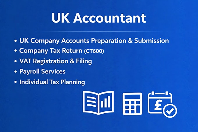 prepare UK company accounts and corporation tax return ct600