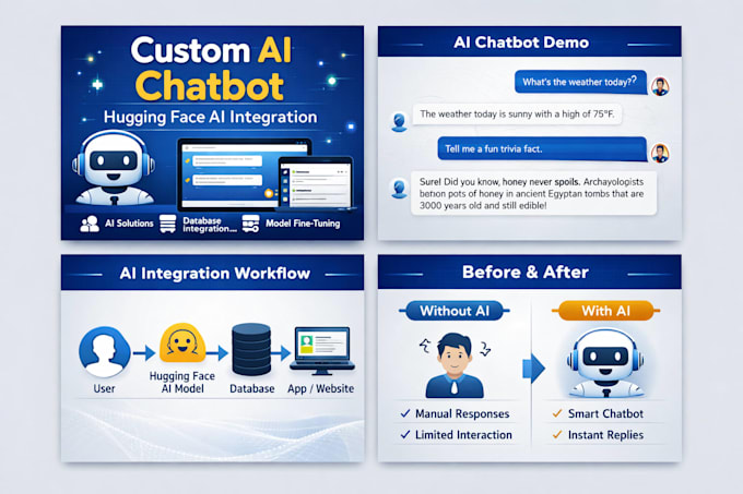 develop a custom ai chatbot using openai, gpt, or llm models