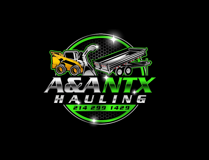 create high quality and beautiful dump trailer logo design