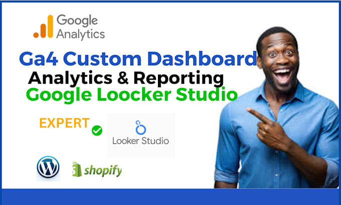 create ga4 custom dashboard, ecommerce funnel analysis, google looker studio