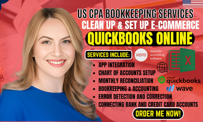 Do ecommerce bookkeeping cleanup for amazon, shopify in quickbooks ...