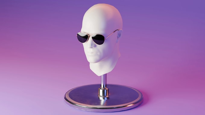 create realistic 3d sunglasses modelling, 3d printing 3d eyeglasses design