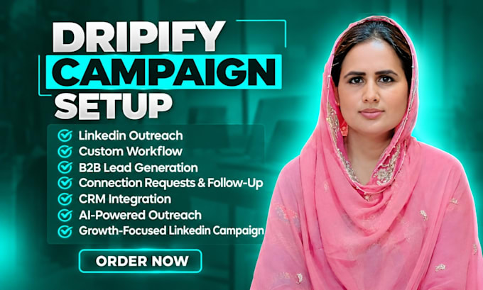 do linkedin outreach automation setup using dripify