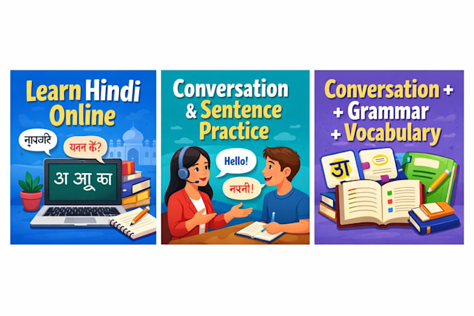 teach you hindi language in easy and friendly way