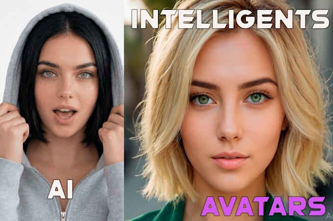 create intelligent avatars in image or video format for your project