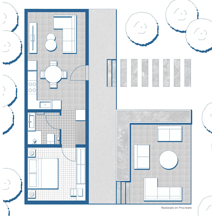 do a 2d or 3d architectural design project