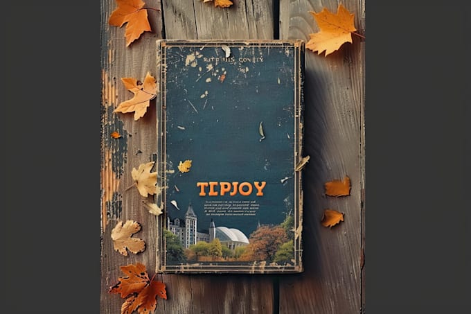 craft your vintage book cover