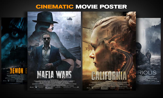 design a professional movie poster