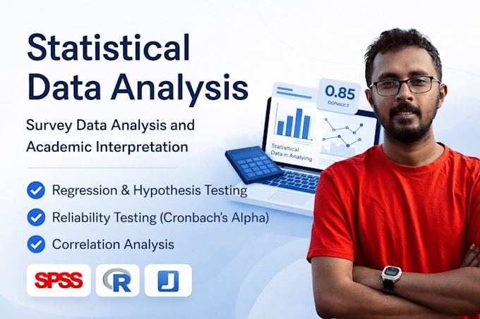 analyze your survey data using spss, r or jamovi with full interpretation