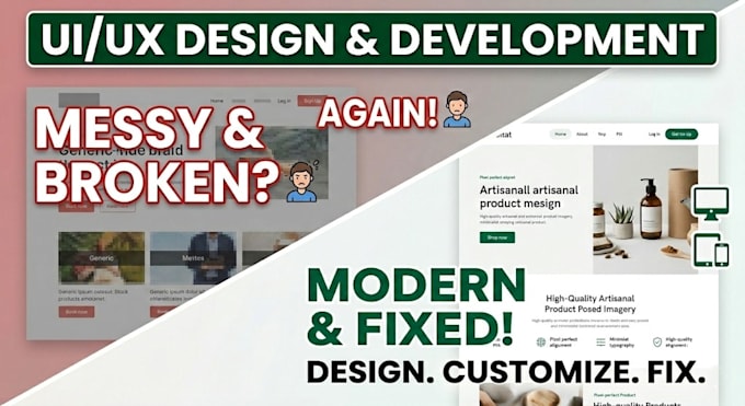 fix HTML CSS javascript website issues quickly