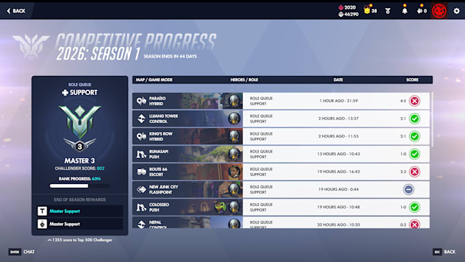 coach overwatch support gameplay and provide a training plan
