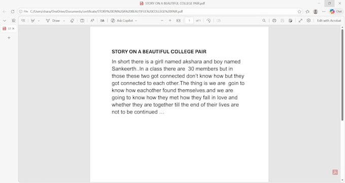 short stories to have fun