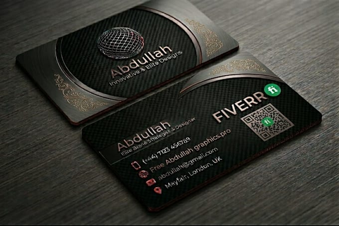 design professional luxury buissness card