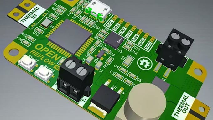 Design custom pcb layout, schematic and manufacturing ready electronic ...