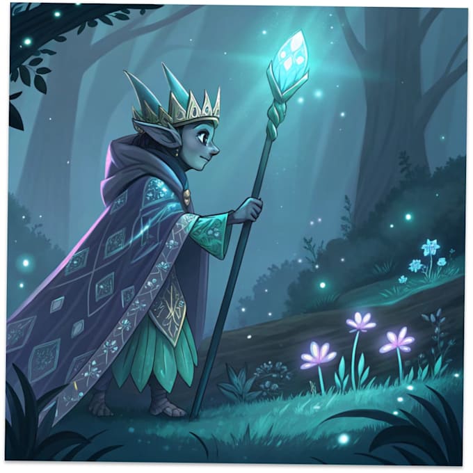 Hacer arte de personajes de fantasía y arte de personajes de fantasía