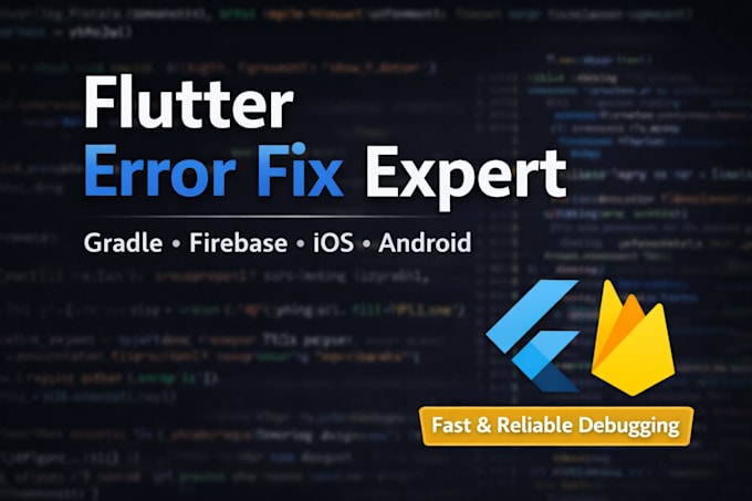 fix flutter errors, firebase issues and build problems